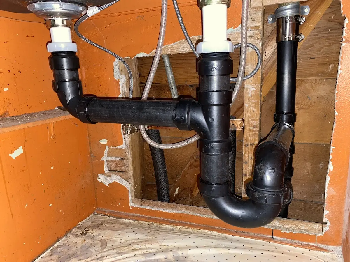 Professional Repiping Services equipment and tools on the job in High Point